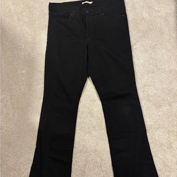 Levi's Denim - Levi's Women's High Rise Black Jeans